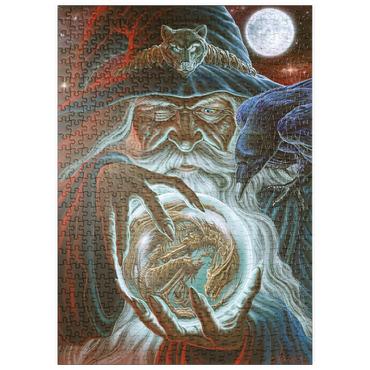 Darstellung des Puzzle Motivs puzzleplate Dark Wizard - Ed Beard Jr 500 Puzzle