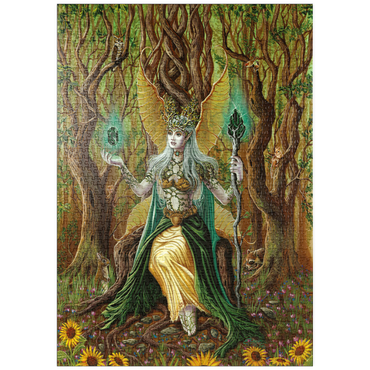 Darstellung des Puzzle Motivs puzzleplate Earth Fairy Elemental - Ed Beard Jr 1000 Puzzle