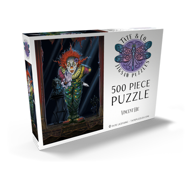 Darstellung des Puzzle Motivs Surprise Horror Clown - Vincent Hie 500 Puzzle Schachtel Ansicht2