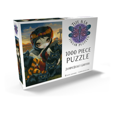 Darstellung des Puzzle Motivs Autumn Kitties - Jasmine Becket-Griffith 1000 Puzzle Schachtel Ansicht2