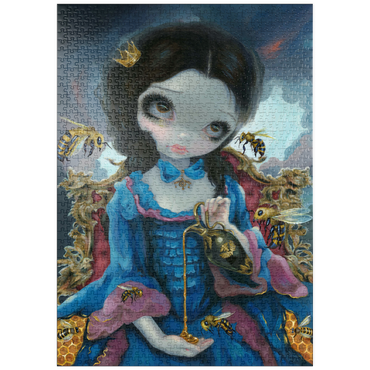 Darstellung des Puzzle Motivs puzzleplate Queen of Bees - Jasmine Becket-Griffith 1000 Puzzle