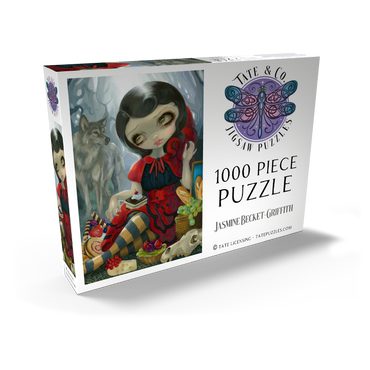 Darstellung des Puzzle Motivs Red Riding Hood's Picnic - Jasmine Becket-Griffith 1000 Puzzle Schachtel Ansicht2