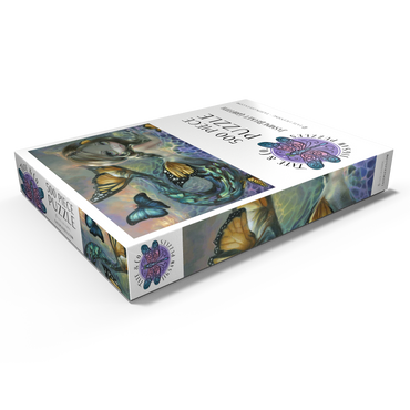 Darstellung des Puzzle Motivs Sea Monarch Mermaid - Jasmine Becket-Griffith 500 Puzzle Schachtel Ansicht1