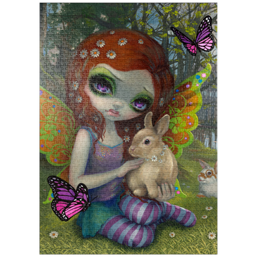 Darstellung des Puzzle Motivs puzzleplate Spring Fairy - Jasmine Becket-Griffith 1000 Puzzle