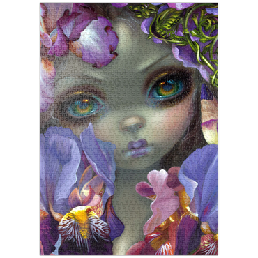 Darstellung des Puzzle Motivs puzzleplate The Language of Flowers 3 - Jasmine Becket-Griffith 1000 Puzzle