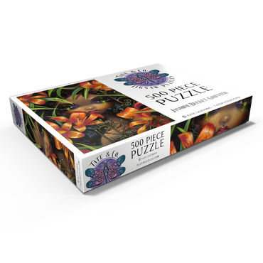 Darstellung des Puzzle Motivs The Language of Flowers 5 - Jasmine Becket-Griffith 500 Puzzle Schachtel Ansicht1