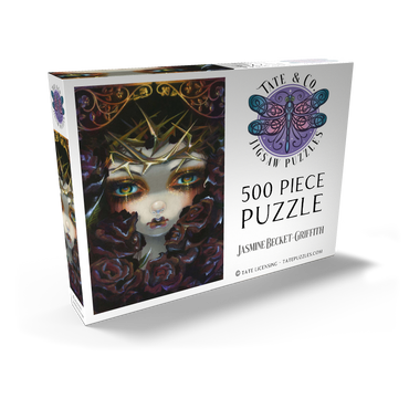 Darstellung des Puzzle Motivs The Language of Flowers 6 - Jasmine Becket-Griffith 500 Puzzle Schachtel Ansicht2