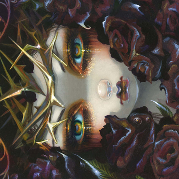 Darstellung des Puzzle Motivs The Language of Flowers 6 - Jasmine Becket-Griffith 500 Puzzle 3D Modell