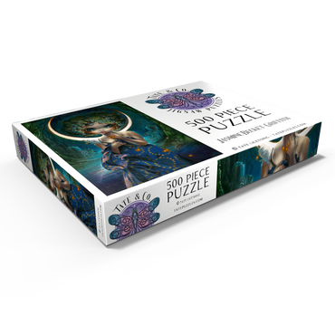 Darstellung des Puzzle Motivs The Moon - Jasmine Becket-Griffith 500 Puzzle Schachtel Ansicht1