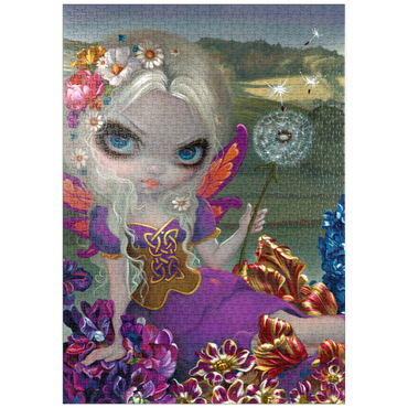 Darstellung des Puzzle Motivs puzzleplate Three Wishes Fairy - Jasmine Becket-Griffith 1000 Puzzle