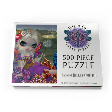 Darstellung des Puzzle Motivs Three Wishes Fairy - Jasmine Becket-Griffith 500 Puzzle Schachtel Ansicht3