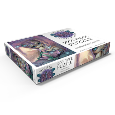 Darstellung des Puzzle Motivs Unicorn Sunset Fairy - Jasmine Becket-Griffith 1000 Puzzle Schachtel Ansicht1