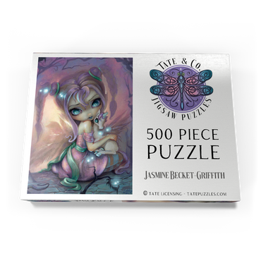 Darstellung des Puzzle Motivs Unicorn Sunset Fairy - Jasmine Becket-Griffith 500 Puzzle Schachtel Ansicht3