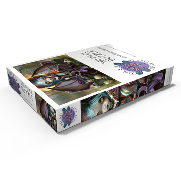 Darstellung des Puzzle Motivs Vampire Dragonling - Jasmine Becket-Griffith 500 Puzzle Schachtel Ansicht1