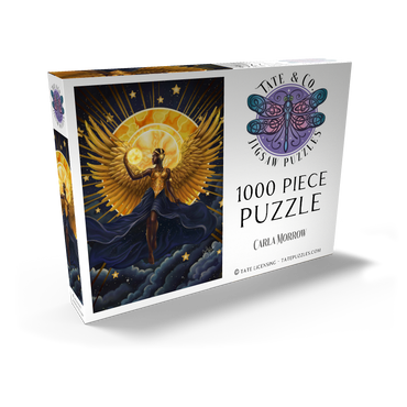 Darstellung des Puzzle Motivs Solar Flame Angel - Carla Morrow 1000 Puzzle Schachtel Ansicht2