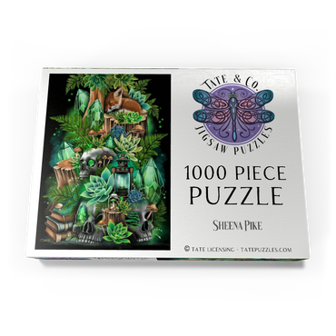 Darstellung des Puzzle Motivs Jade Hollow Baby Fox - Sheena Pike 1000 Puzzle Schachtel Ansicht3