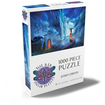 Darstellung des Puzzle Motivs Ocean Dreamscape Nerostrios Landscape -Anthony Christou 1000 Puzzle Schachtel Ansicht2