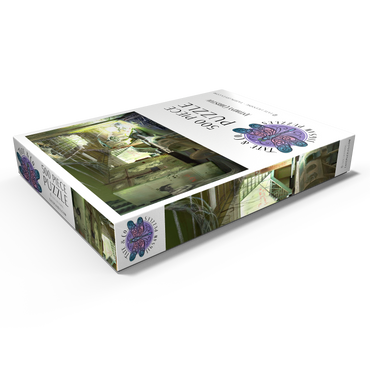 Darstellung des Puzzle Motivs Echoes of Asylum Horror Halloween - Anthony Christou 500 Puzzle Schachtel Ansicht1