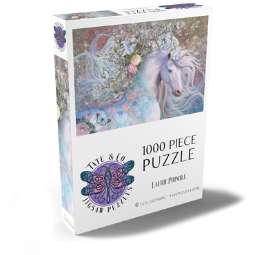 Darstellung des Puzzle Motivs Spring Equinox Horse - Laurie Prindle 1000 Puzzle Schachtel Ansicht2