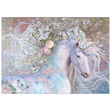 Darstellung des Puzzle Motivs puzzleplate Spring Equinox Horse - Laurie Prindle 500 Puzzle