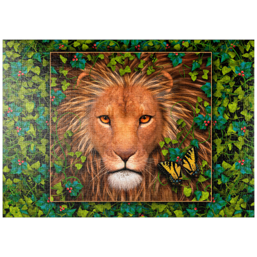 Darstellung des Puzzle Motivs puzzleplate Return of the King Wildlife - Laurie Prindle 1000 Puzzle