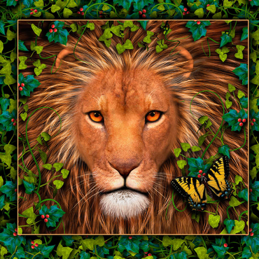 Darstellung des Puzzle Motivs Return of the King Wildlife - Laurie Prindle 500 Puzzle 3D Modell