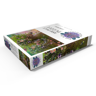 Darstellung des Puzzle Motivs Forest Spirit: Spring Horse Laurie Prindle 1000 Puzzle Schachtel Ansicht1