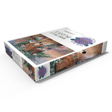 Darstellung des Puzzle Motivs Earths Heart Horse Laurie Prindle 1000 Puzzle Schachtel Ansicht1