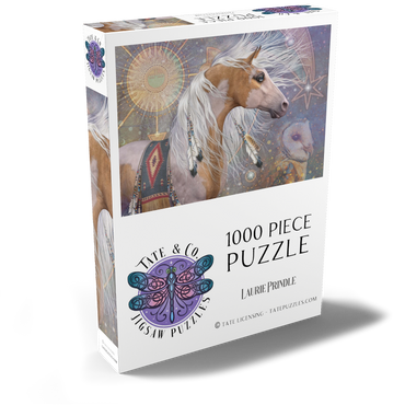 Darstellung des Puzzle Motivs Summer Solstice Horse Laurie Prindle 1000 Puzzle Schachtel Ansicht2