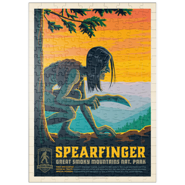 Darstellung des Puzzle Motivs puzzleplate Legends Of The National Parks: Great Smoky Mountain's Spearfinger 200 Puzzle
