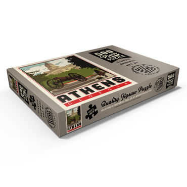 Darstellung des Puzzle Motivs American College Towns: Athens, GA 500 Puzzle Schachtel Ansicht1