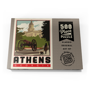 Darstellung des Puzzle Motivs American College Towns: Athens, GA 500 Puzzle Schachtel Ansicht3