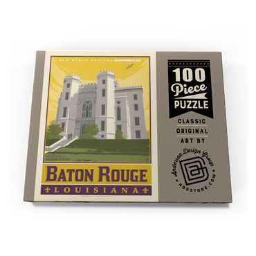 Darstellung des Puzzle Motivs American College Towns: Baton Rouge, LA 100 Puzzle Schachtel Ansicht3