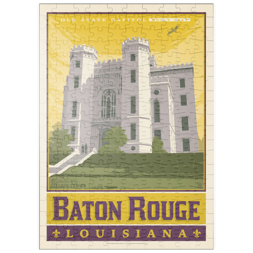 Darstellung des Puzzle Motivs puzzleplate American College Towns: Baton Rouge, LA 200 Puzzle