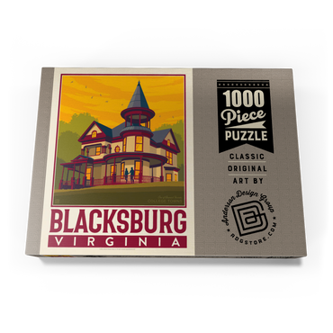Darstellung des Puzzle Motivs American College Towns: Blacksburg, VA 1000 Puzzle Schachtel Ansicht3