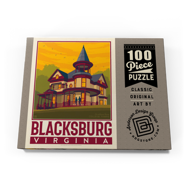 Darstellung des Puzzle Motivs American College Towns: Blacksburg, VA 100 Puzzle Schachtel Ansicht3