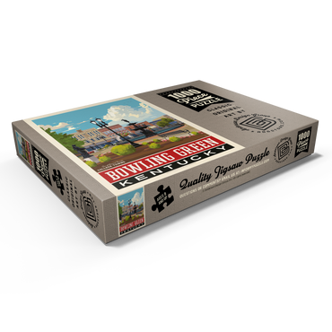Darstellung des Puzzle Motivs American College Towns: Bowling Green, KY 1000 Puzzle Schachtel Ansicht1