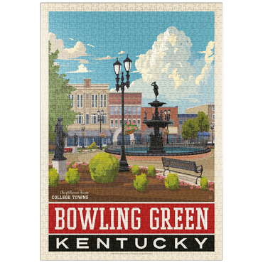 Darstellung des Puzzle Motivs puzzleplate American College Towns: Bowling Green, KY 1000 Puzzle