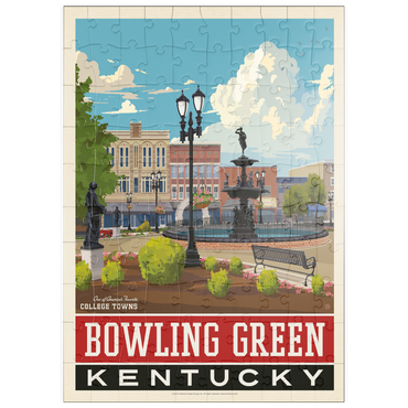 Darstellung des Puzzle Motivs puzzleplate American College Towns: Bowling Green, KY 100 Puzzle
