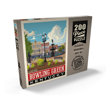 Darstellung des Puzzle Motivs American College Towns: Bowling Green, KY 200 Puzzle Schachtel Ansicht2