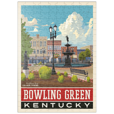 Darstellung des Puzzle Motivs puzzleplate American College Towns: Bowling Green, KY 200 Puzzle