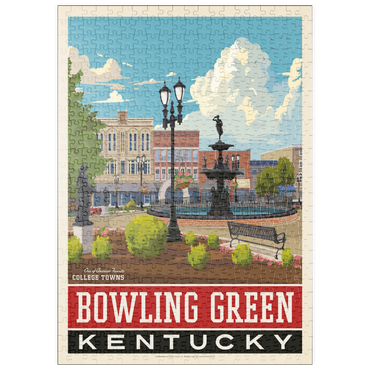 Darstellung des Puzzle Motivs puzzleplate American College Towns: Bowling Green, KY 500 Puzzle