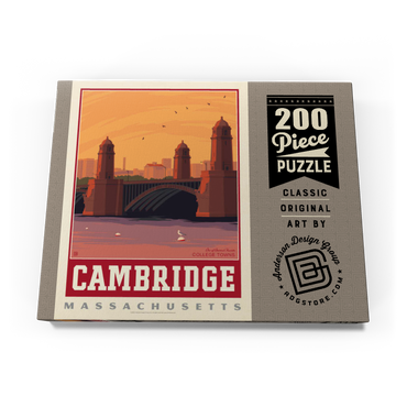Darstellung des Puzzle Motivs American College Towns: Cambridge, MA 200 Puzzle Schachtel Ansicht3