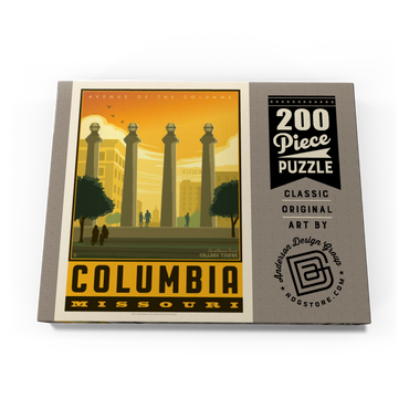 Darstellung des Puzzle Motivs American College Towns: Columbia, MO 200 Puzzle Schachtel Ansicht3