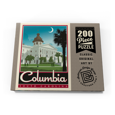 Darstellung des Puzzle Motivs American College Towns: Columbia, SC 200 Puzzle Schachtel Ansicht3