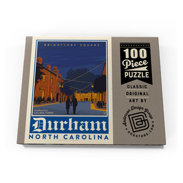 Darstellung des Puzzle Motivs American College Towns: Durham, NC 100 Puzzle Schachtel Ansicht3