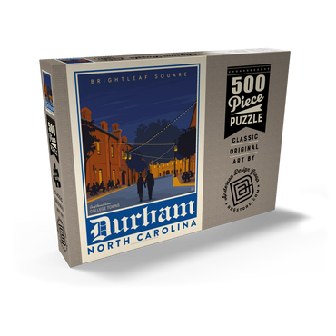Darstellung des Puzzle Motivs American College Towns: Durham, NC 500 Puzzle Schachtel Ansicht2