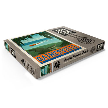 Darstellung des Puzzle Motivs American College Towns: Gainesville, Florida 100 Puzzle Schachtel Ansicht1