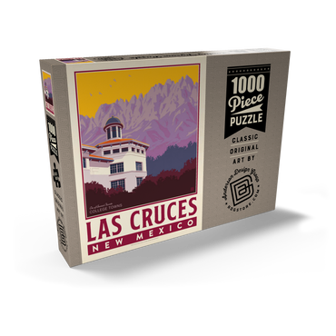 Darstellung des Puzzle Motivs American College Towns: Las Cruces, NM 1000 Puzzle Schachtel Ansicht2