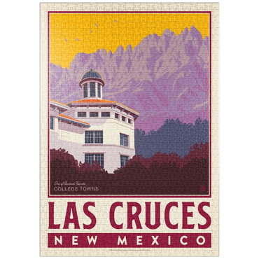 Darstellung des Puzzle Motivs puzzleplate American College Towns: Las Cruces, NM 1000 Puzzle